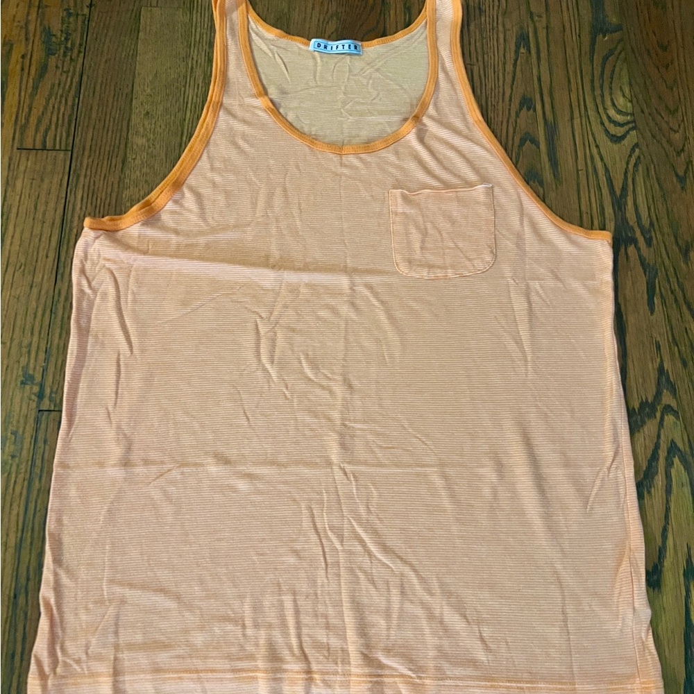 Drifter Orange Tank Top